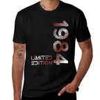 Limited Edition 1984 Man Woman 40th Birthday, Small, Black  Vintage-inspired T-Shirt