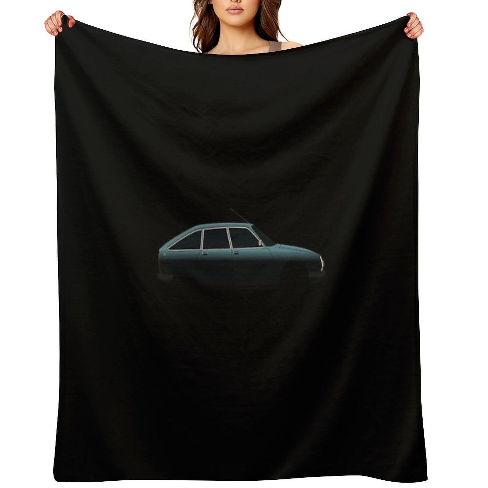 Citroën GS (1970-1979) - 'Night Cruise Series #11' Easy Care Throw Blanket