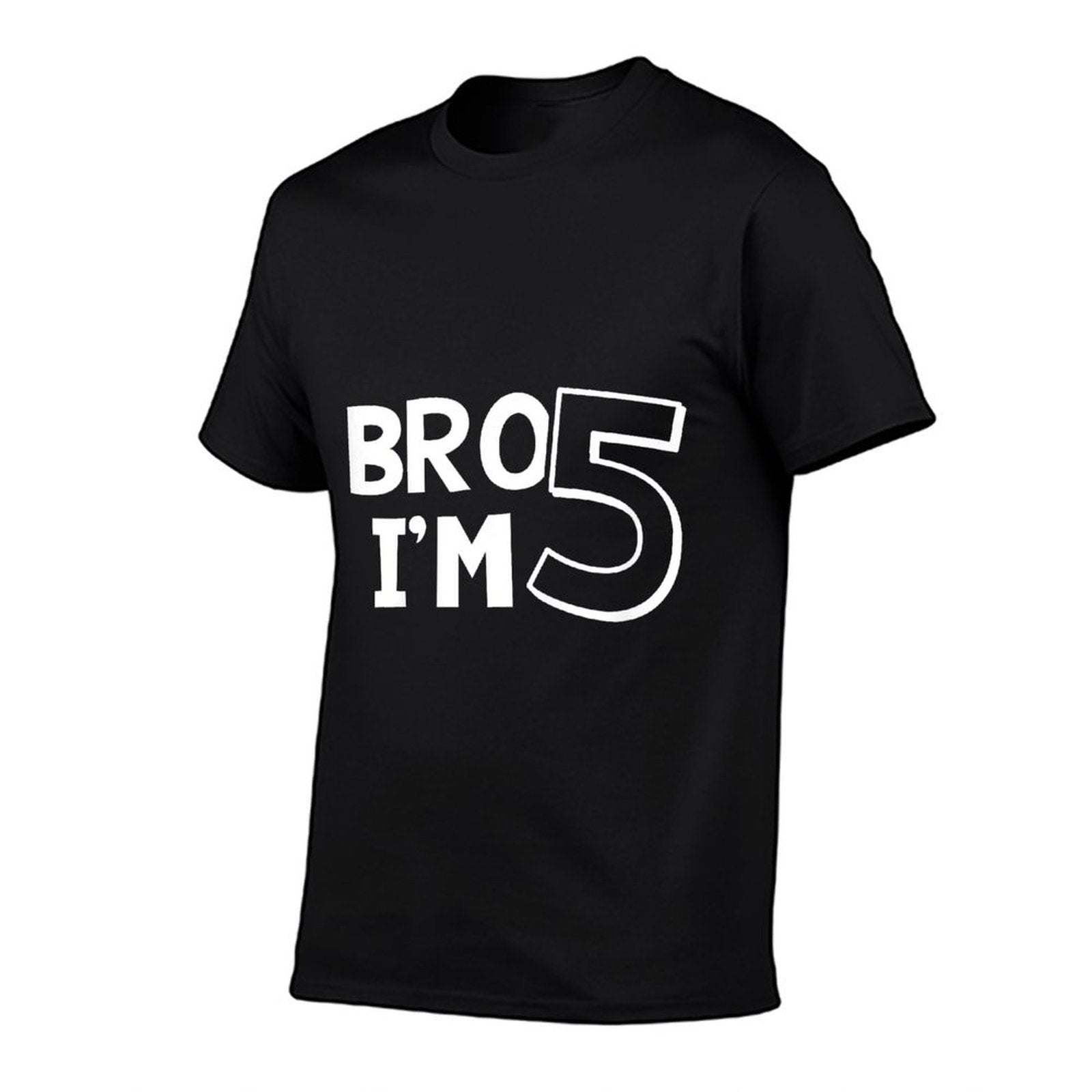 5th Birthday Boy Bro I’m 5 Year Old Five Fifth Party  Relaxed-fit T-Shirt