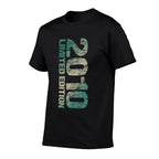 Age 15 Limited Edition 15th Birthday 2010  Oversized Silhouette T-Shirt