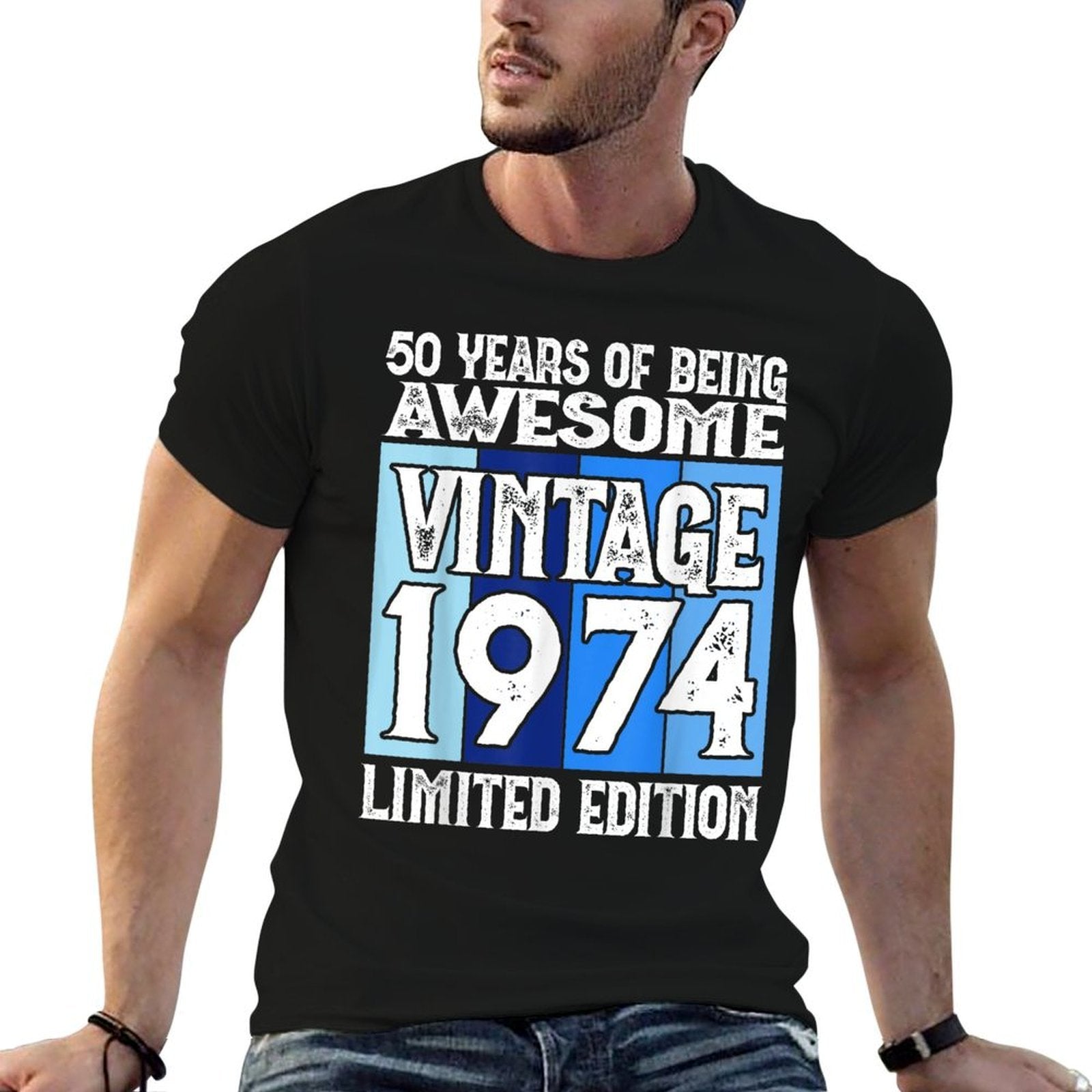 50th Birthday Limited Edition Born in 1974  Durable T-Shirt