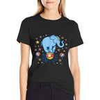 Circus How I Roll Star Elephant Show Animal Performer Comfortable T-Shirt