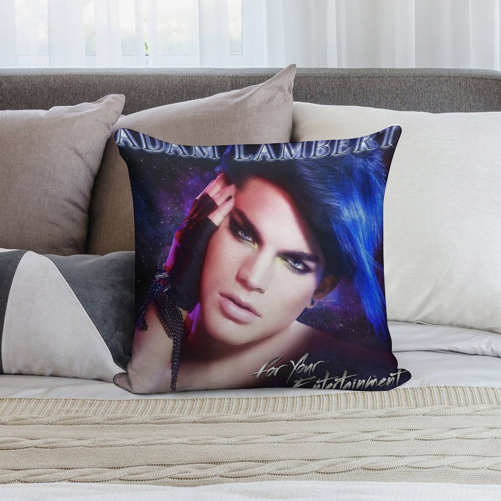 Adam Lambert for Your Entertainment Soft Warmth Comfort Throw Pillow