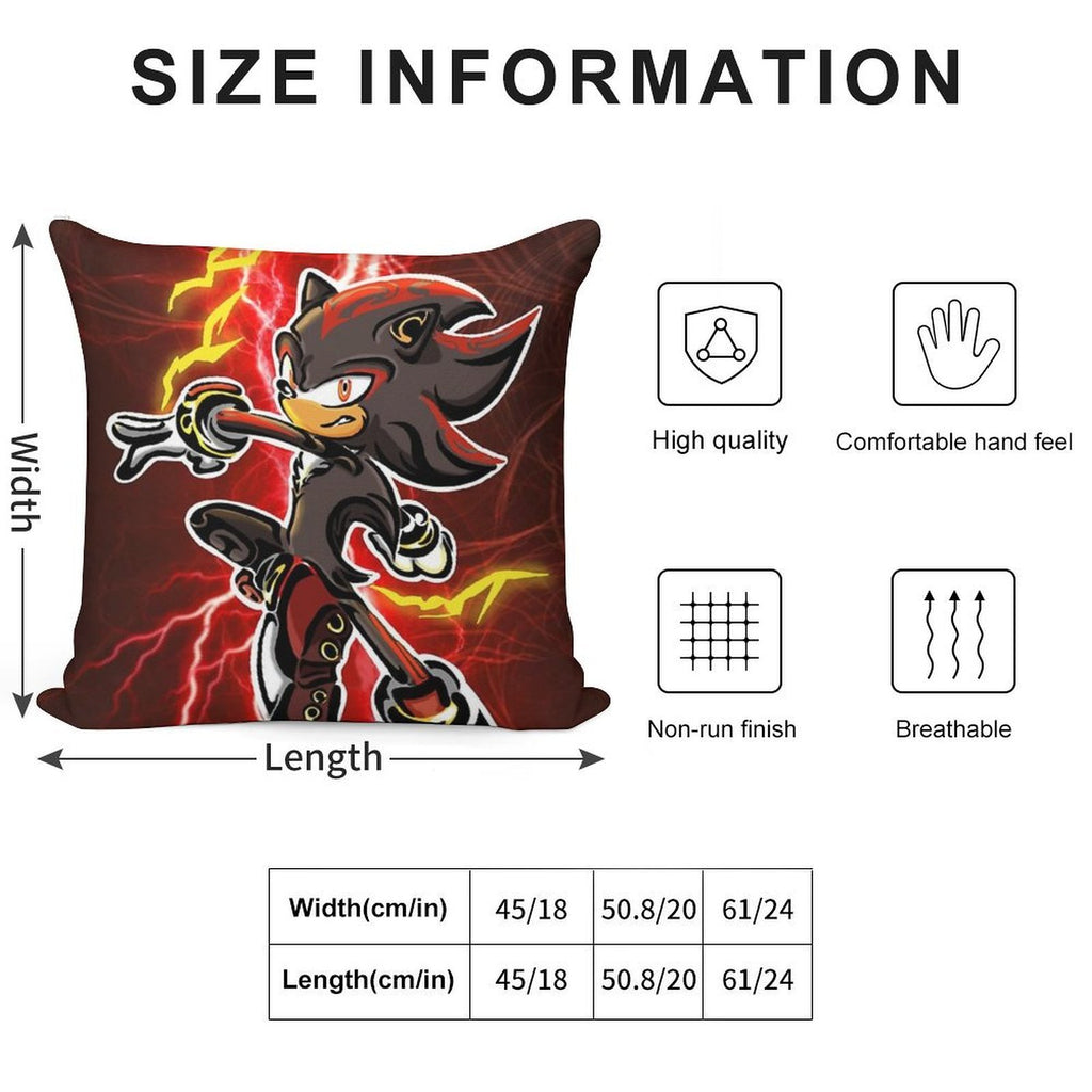 Shadow Tribal Art Poster Soft Bedroom Essential Throw Pillow