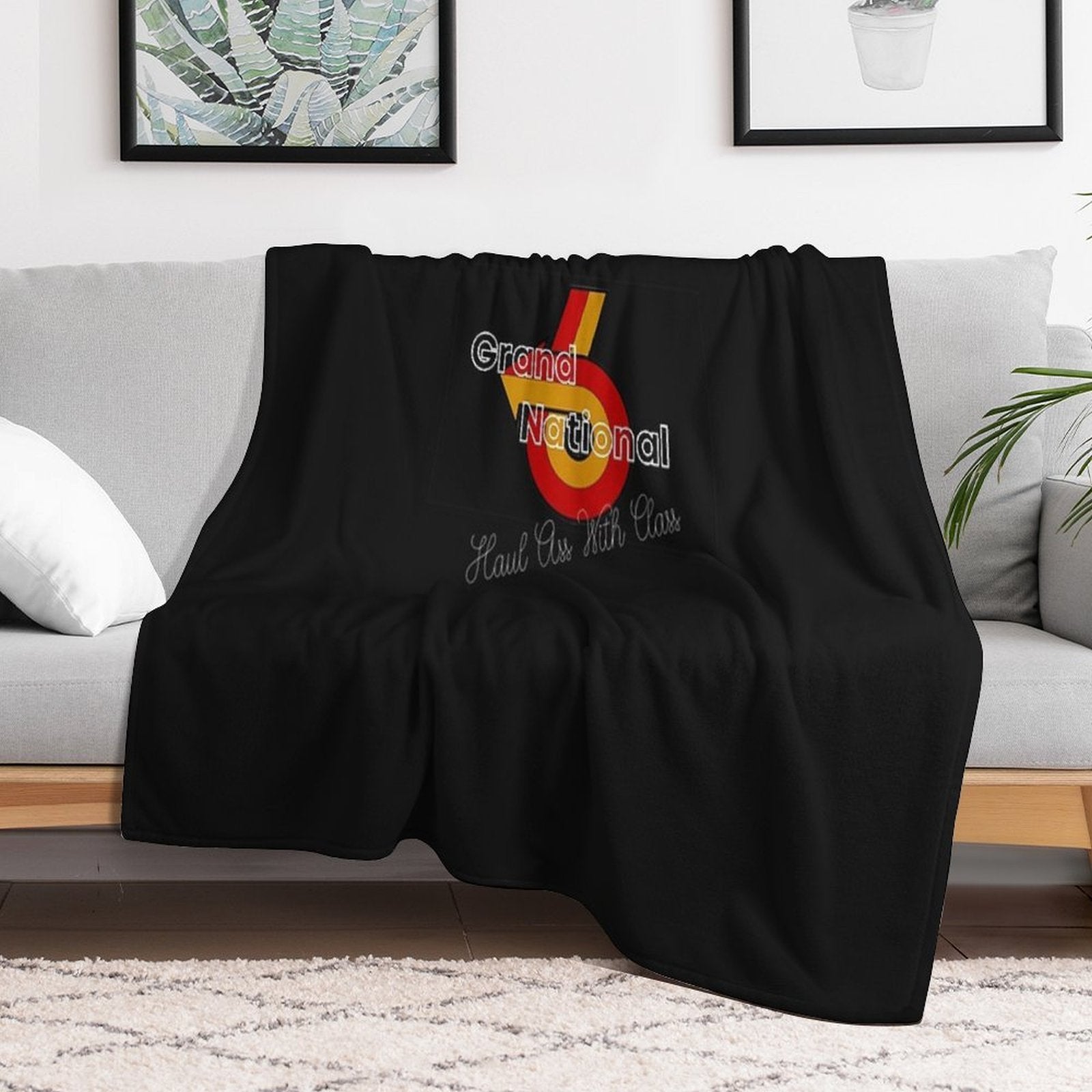 Buick Grand National Eco-conscious Throw Blanket