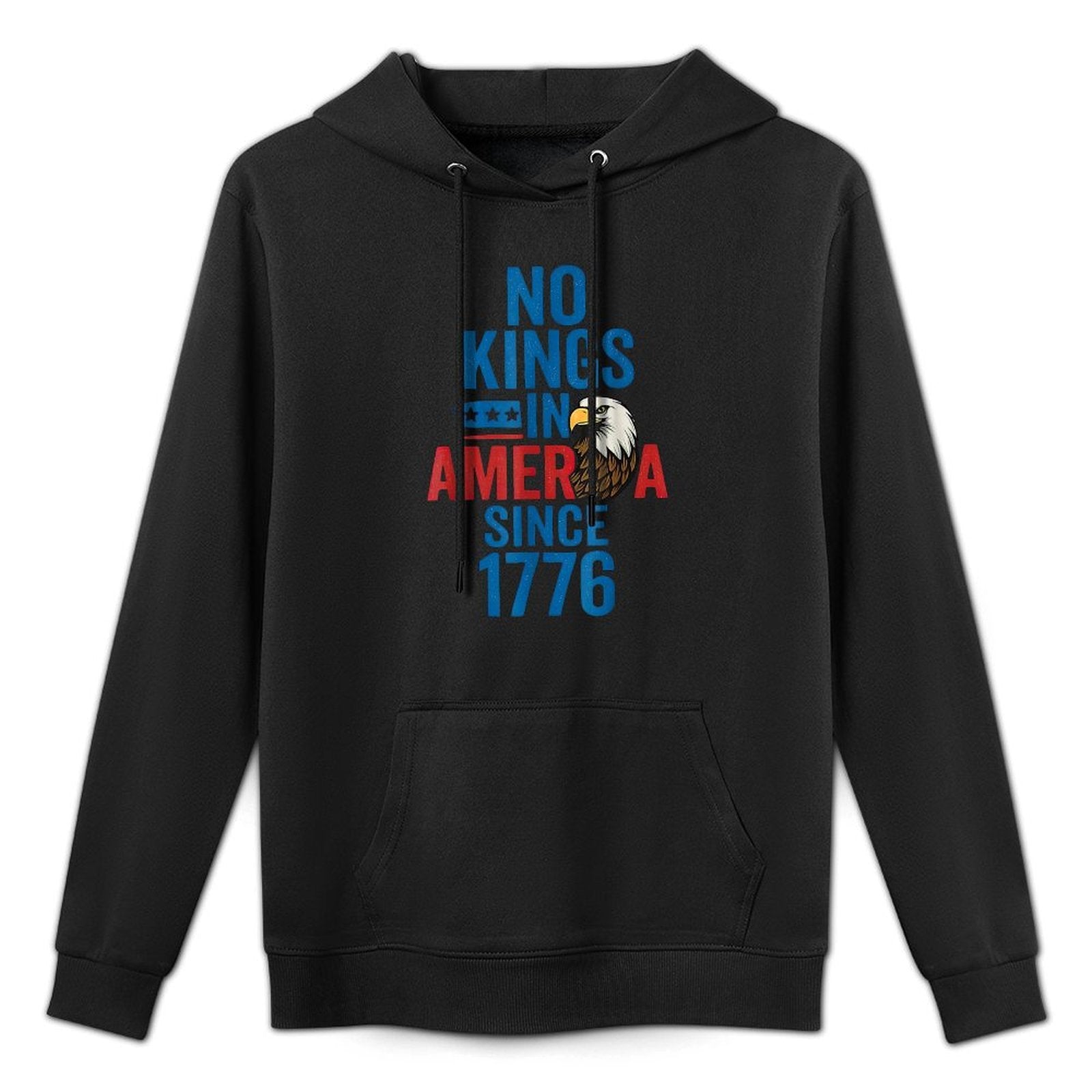 No Kings In America Since 1776 Shirt No Kings Men Women Adjustable Hood Hoodie