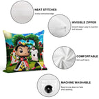 Queen of Hearts. !OFF WITH HIS HEAD! Soft Warmth Comfort Throw Pillow