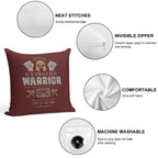 Keyboard Warrior Soft Reinforced Edging Throw Pillow