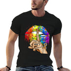 Dont Judge What You Dont Understand LGBT Pride Lips  Polyester Blend T-Shirt