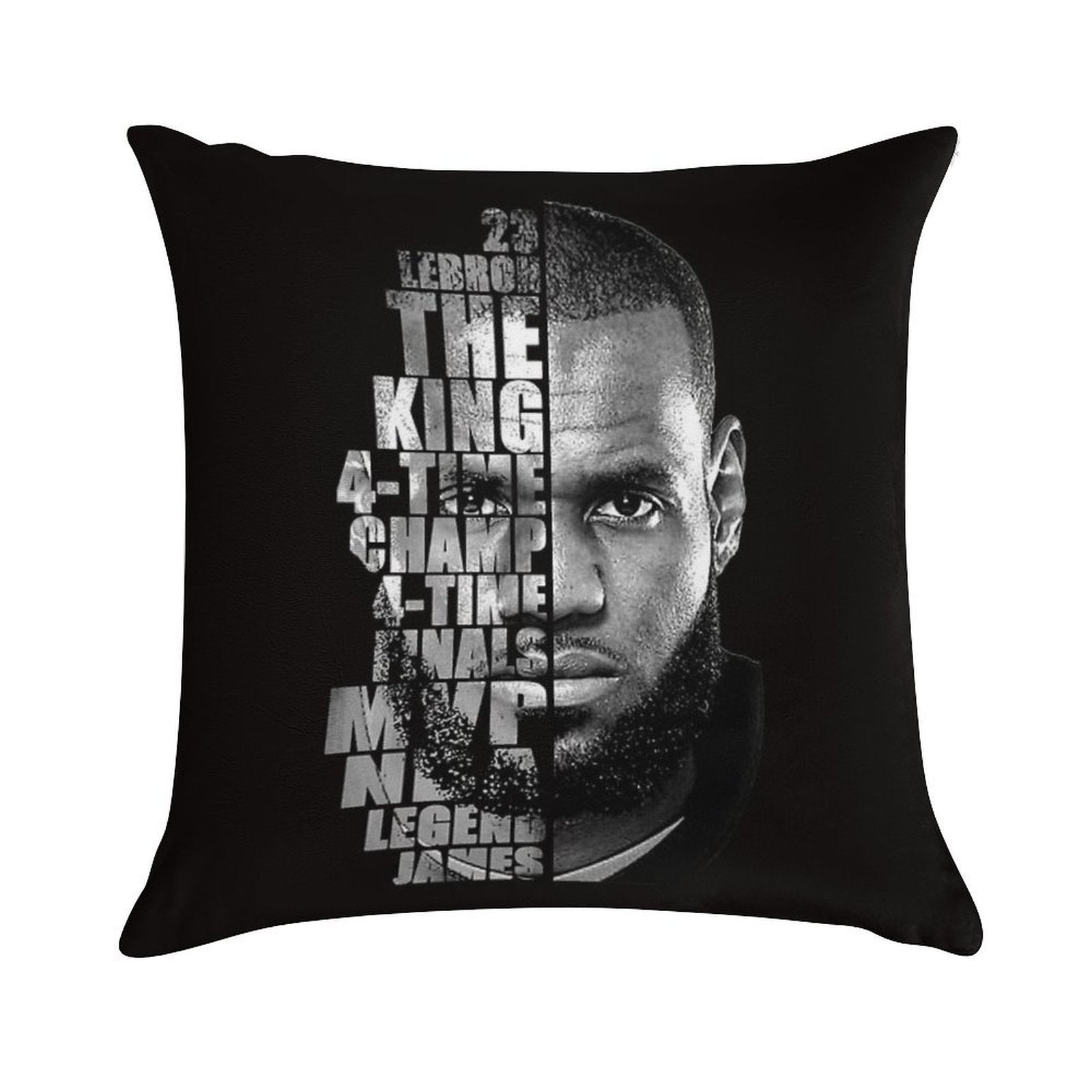 LeBron James - Legacy Soft Shrink-Resistant Throw Pillow