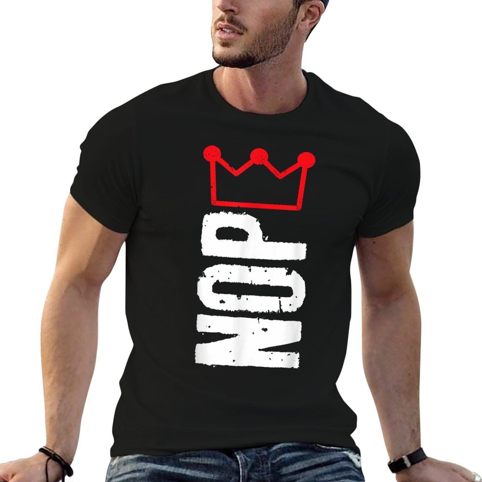 No Kings Protest Sign Nope Crown  Soft T-Shirt