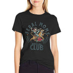 Feral Moms Social Club Trendy Mom Apparel  Vintage-inspired T-Shirt