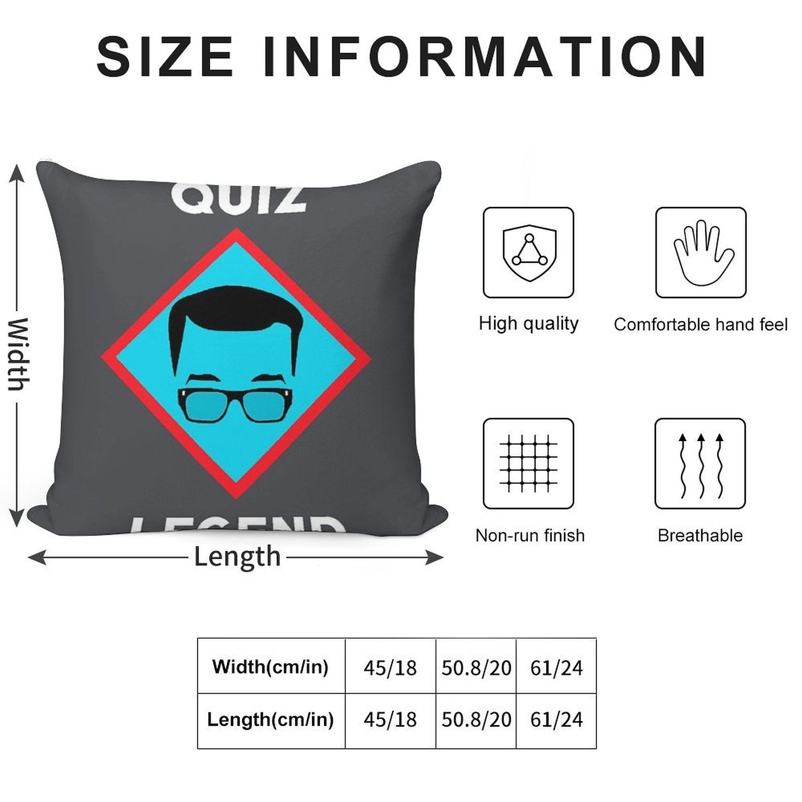 Richard Osman Soft Warmth Comfort Throw Pillow