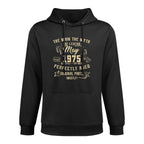 Man Myth Legend May 1975 50th Birthday 50 Yrs Old Versatile Streetwear Hoodie