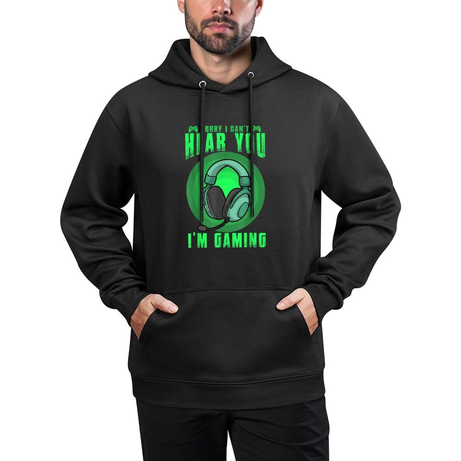 Funny Gamer Game Controller Forns Boys Girl Video Gaming Versatile Streetwear Hoodie