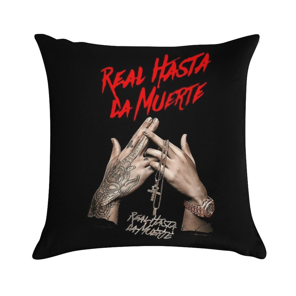 A.n.u.e.l AA Album Re.al Hasta La Muerte Soft High-Density Material Throw Pillow