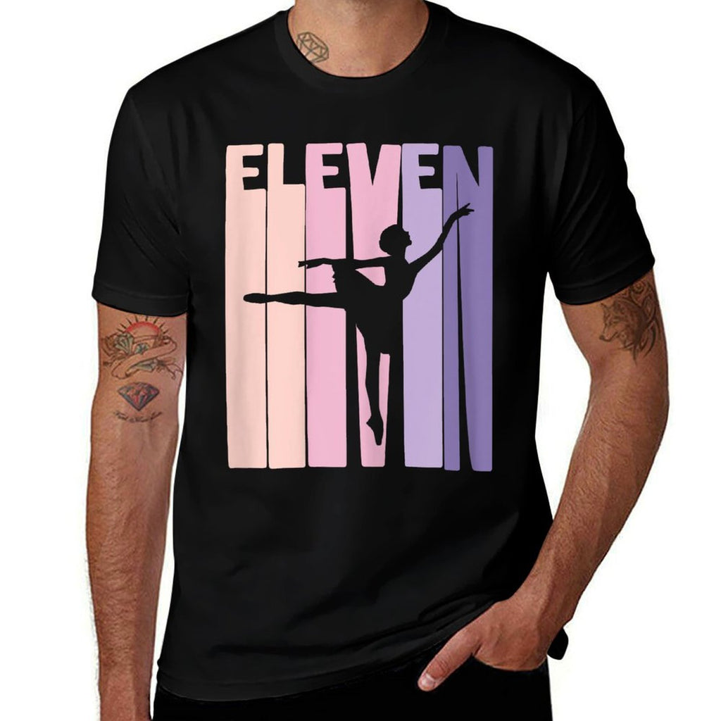 11th Birthday Gift Ballet Dancer 11 Years Old Ballerina Girl  Eco-friendly Material T-Shirt