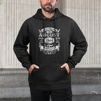 60 Years Old Legend Since August 1964 Vintage 60th Birthday Casual Wear Hoodie
