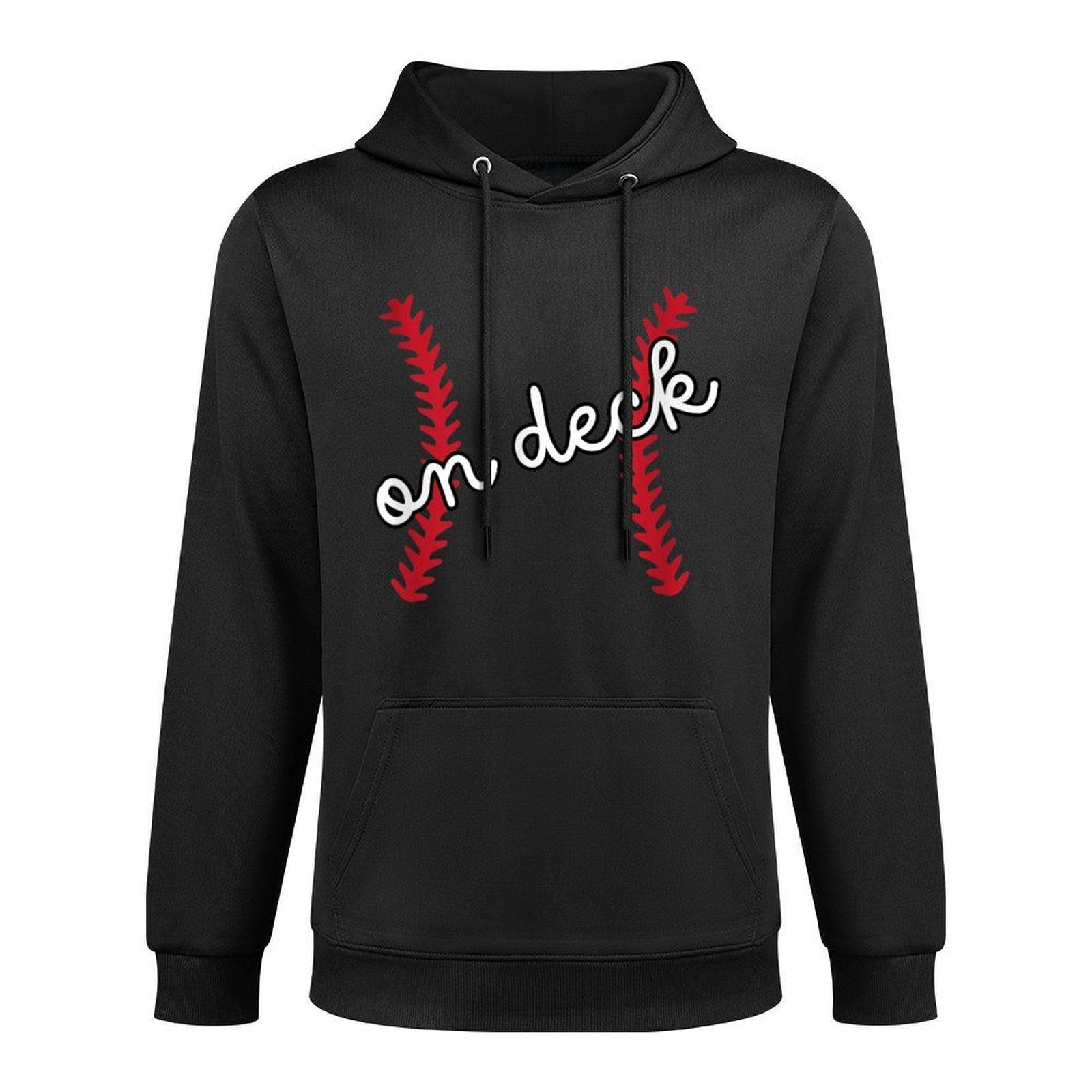 Baseball Mom Pregnancy Announcement Baby Belly Reveal Unisex Design Hoodie