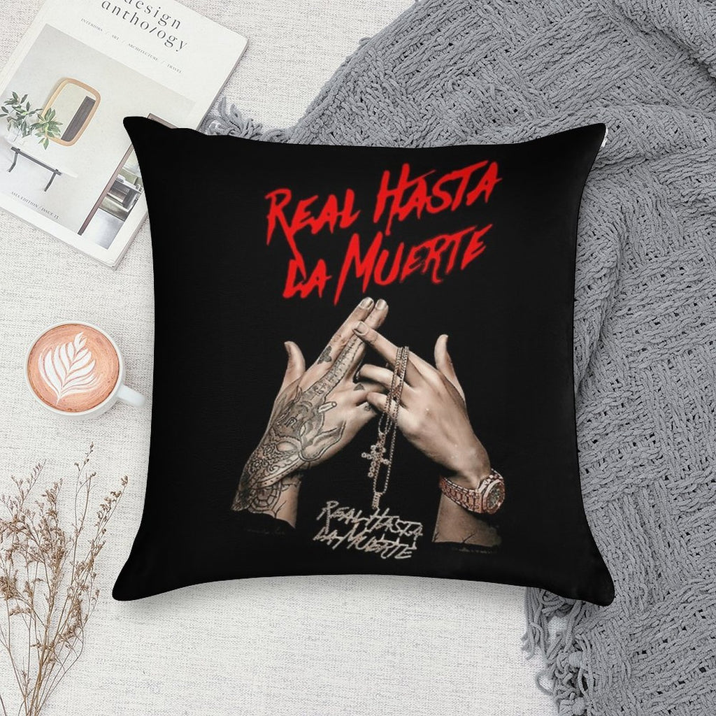 A.n.u.e.l AA Album Re.al Hasta La Muerte Soft High-Density Material Throw Pillow