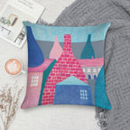 STOKE ON TRENT SERIES Soft Durable Construction Throw Pillow