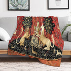 The Lady And The Unicorn À Mon Seul Désir - Sight Quick-dry Throw Blanket