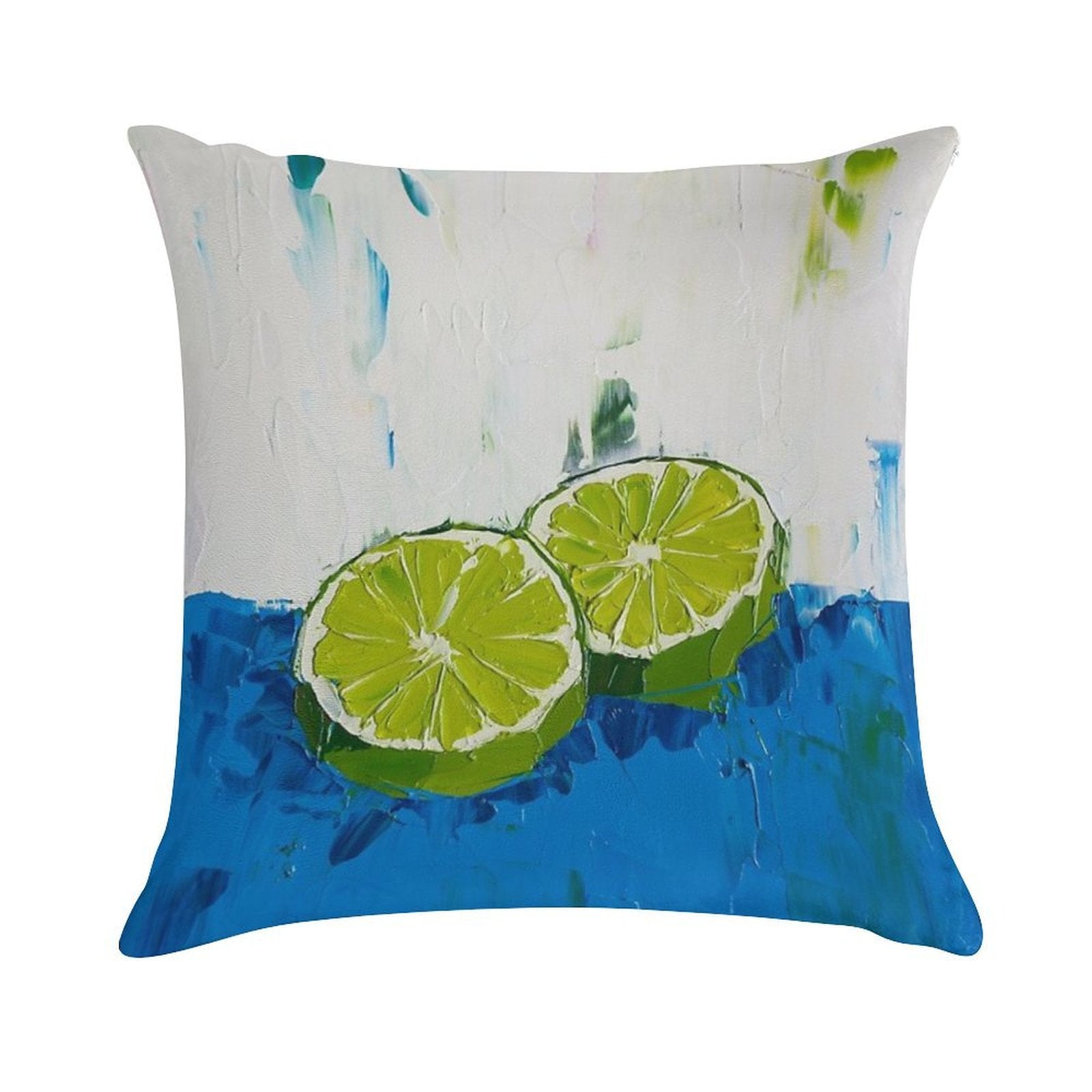 Naming of The Lime Soft Anti-Pilling Throw Pillow
