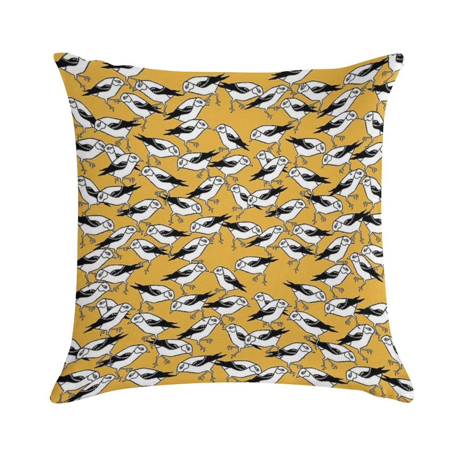 Tasmanian Forty Spotted Pardalote Soft Home Decor Throw Pillow