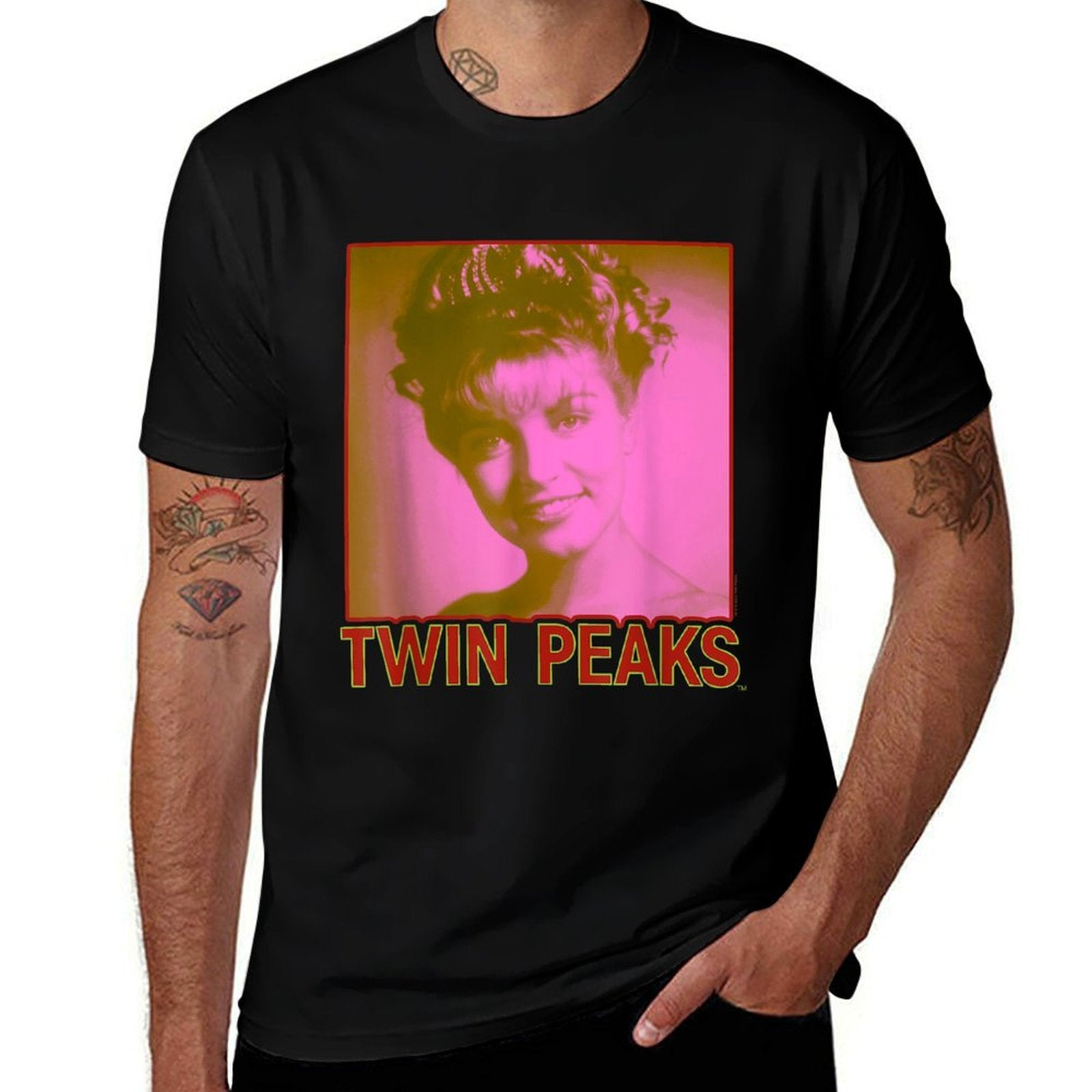Twin Peaks Laura Palmer Pink Homecoming Photo TV Show  Lightweight T-Shirt