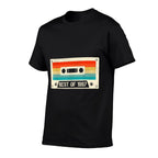 25 Year Old Cassette Tape Vintage Best of 1997 25th Birthday  Summer-ready Fabric T-Shirt