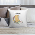 Labradoodle Funny Labrador Dog Puns Soft Multiple Sizes Throw Pillow