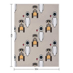 Wall-E And Eve Anti-pilling Throw Blanket