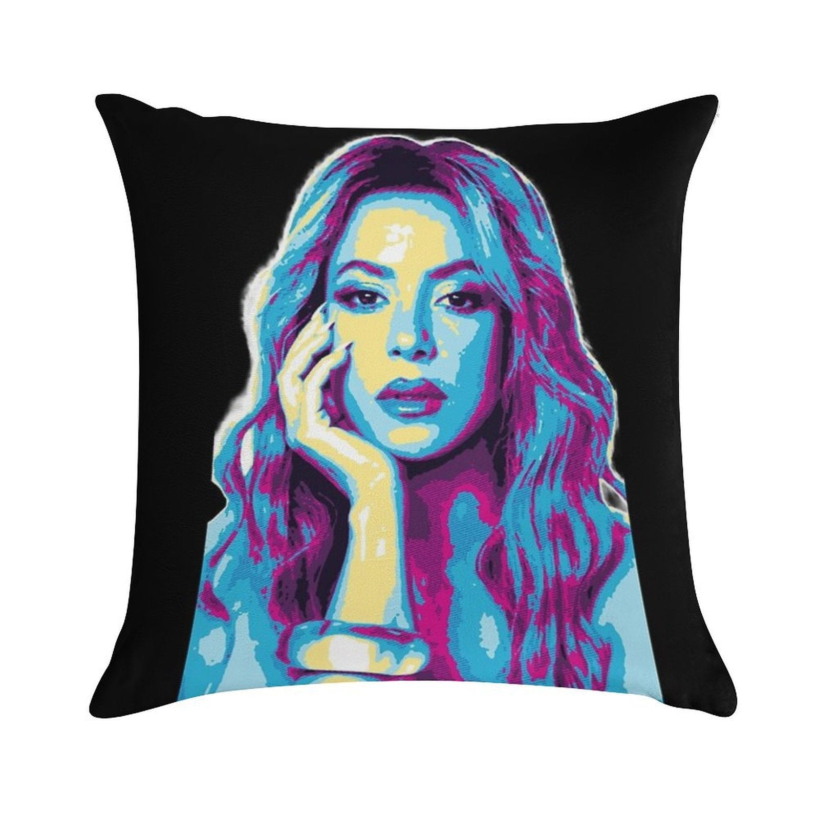 Shakira Retro 80s Soft Home Decor Throw Pillow