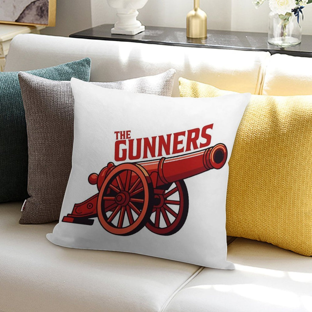 Gunners Soft Gift Ready Throw Pillow