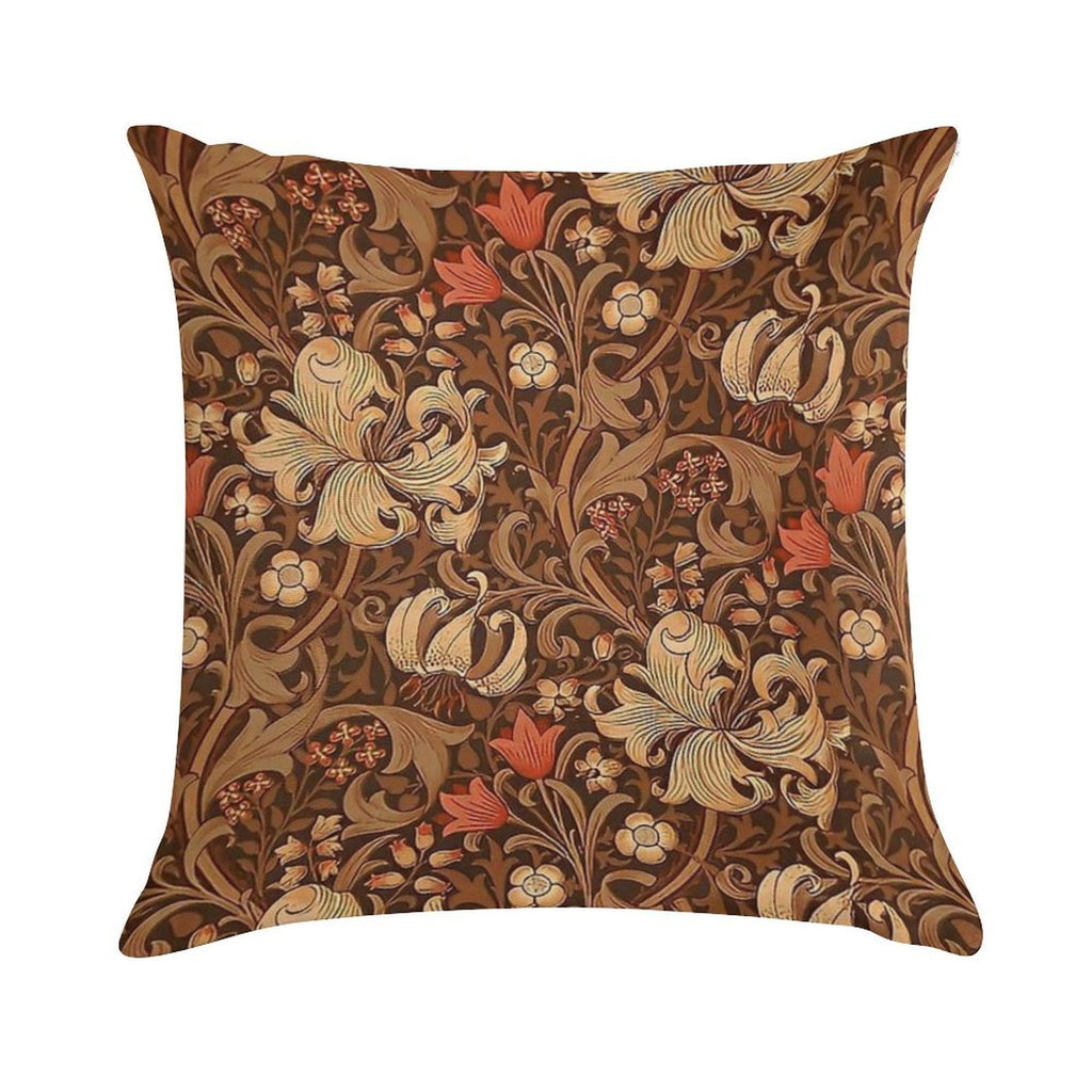 William Morris - Honeysucklea Soft Multiple Sizes Throw Pillow