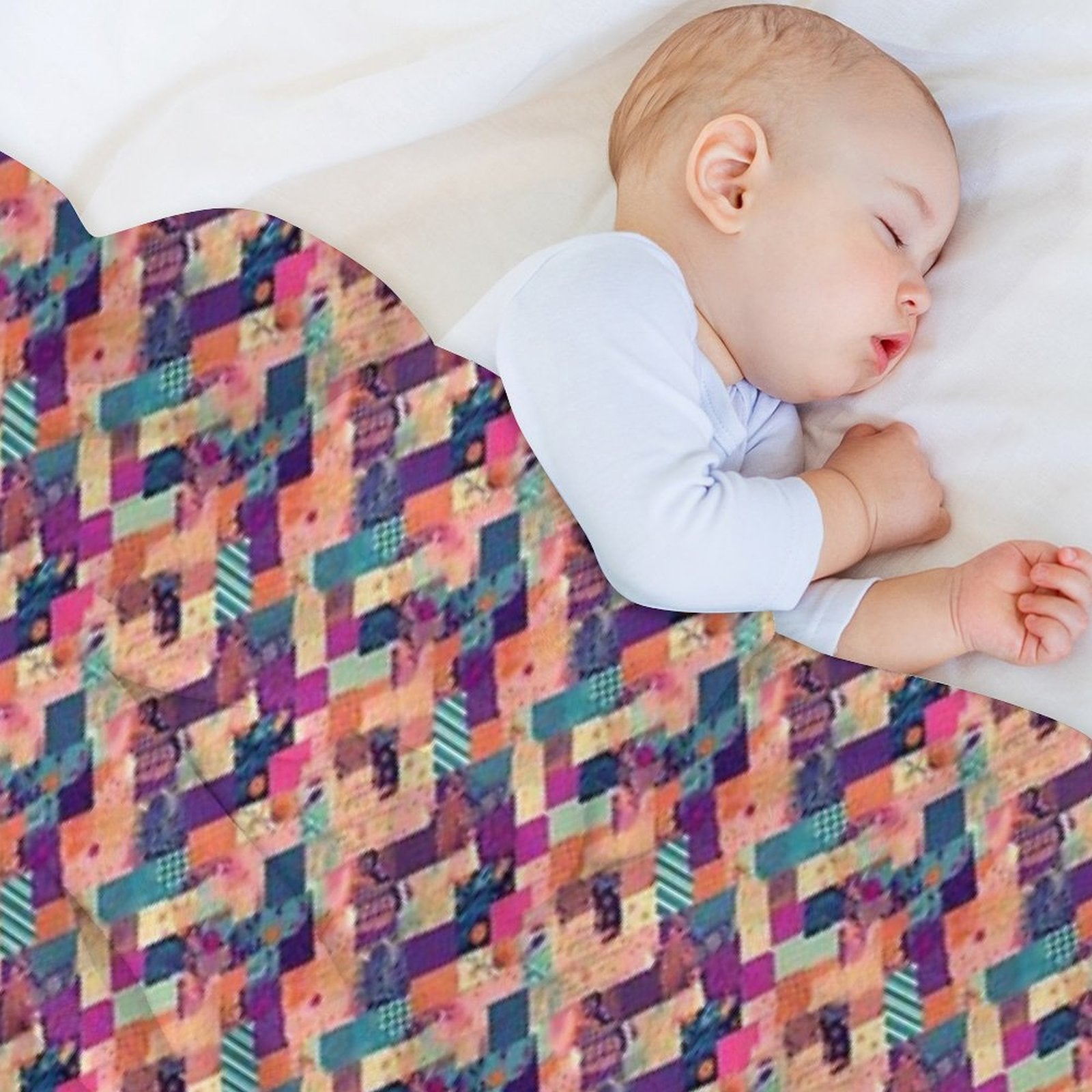Patchwork Premium Throw Blanket