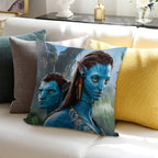 Avatar Print Soft Multiple Sizes Throw Pillow
