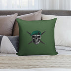 Royal Marines Skull And Dagger Soft Gift Ready Throw Pillow