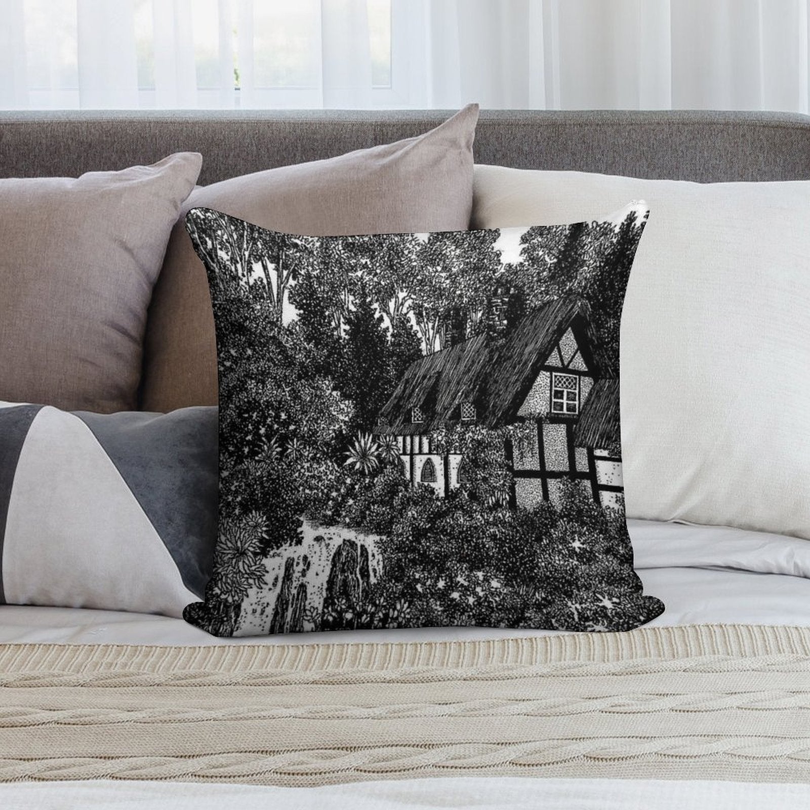 The House of Tom Bombadil Soft Anti-Pilling Throw Pillow
