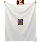 Queer Light Mandala  Radiant Rainbow Pride Art of Strength & Spirit Wrinkle-free Throw Blanket