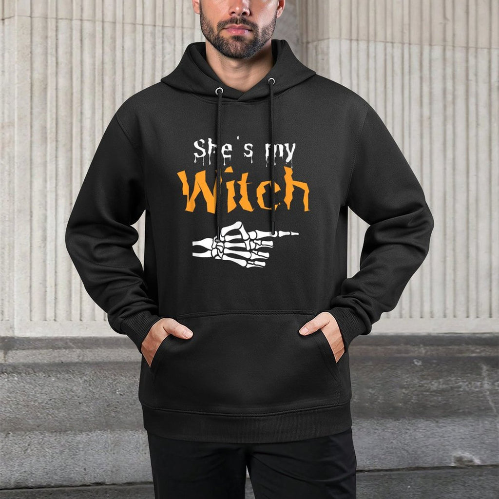 Halloween Shes My Witch Customizable Surface Hoodie