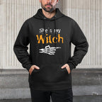 Halloween Shes My Witch Customizable Surface Hoodie
