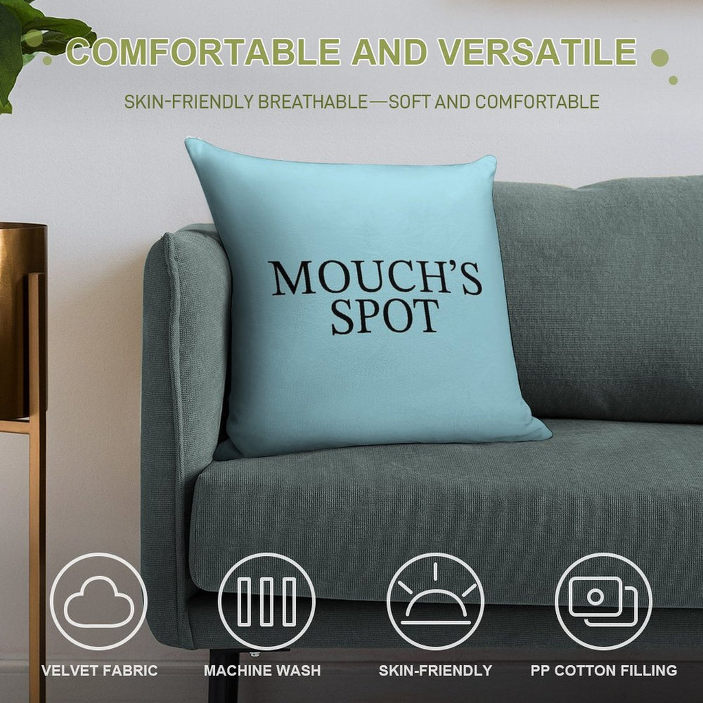 CHICAGO FIRE - MOUCH'S SPOT PILLOW Soft Hidden Zipper Throw Pillow