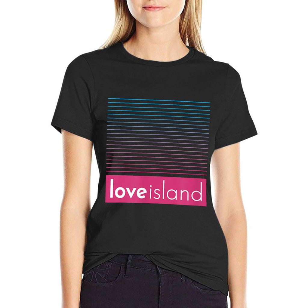 Official Gradient Love Island  Cotton T-Shirt