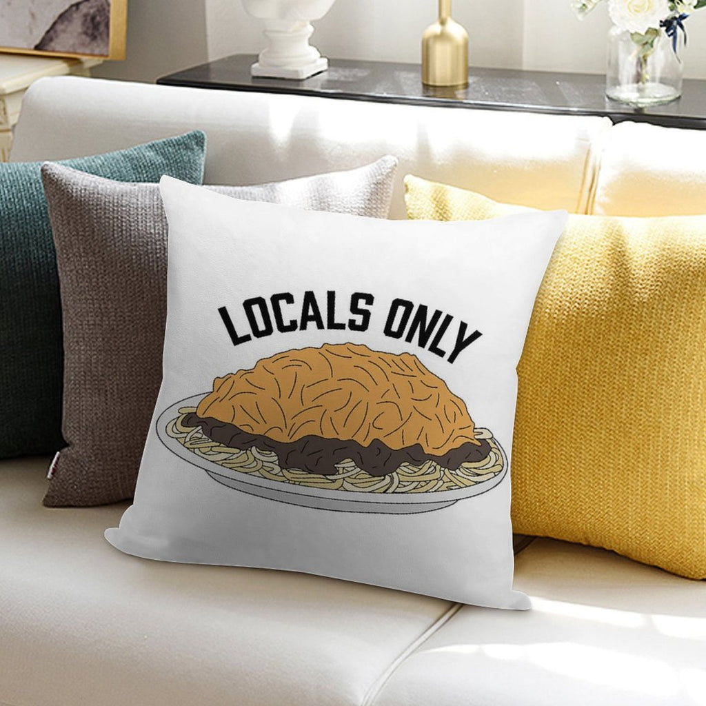 Skyline Chili Soft Washable Throw Pillow