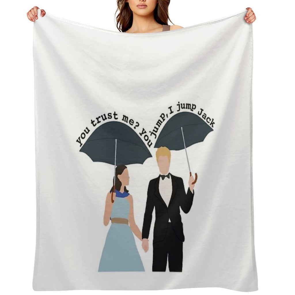 You Jump I Jump Jack Quick-dry Throw Blanket