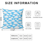 Clouds Soft Durable Construction Throw Pillow