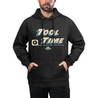 Home Improvement Iconic Quote Tool Time Big Chest Text Logo Medium-Weight Fabric Hoodie