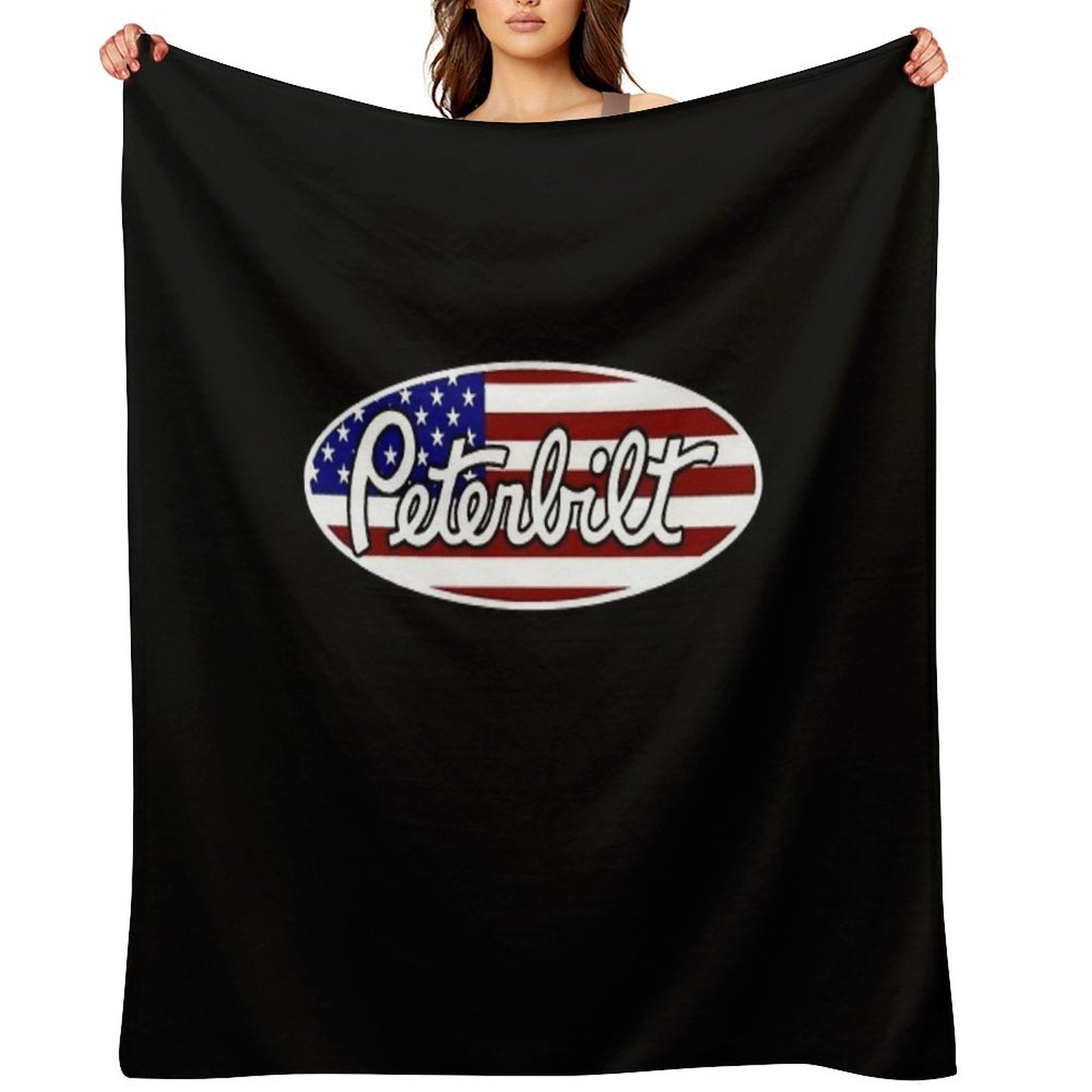 Peterbilt Travel-friendly Throw Blanket