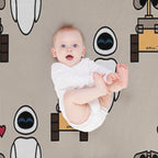 Wall-E And Eve Anti-pilling Throw Blanket